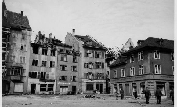 Bombardement de Schaffhouse / Stein am Rhein