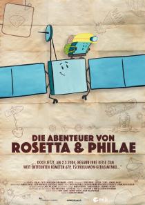 Poster "Die Abenteuer von Rosetta und Philae"