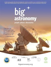 Poster "Big Astronomy: People, Places, Discoveries"