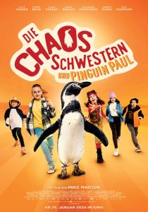 Poster "Die Chaosschwestern und Pinguin Paul"