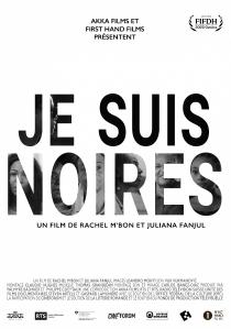 Poster "Je suis noires"