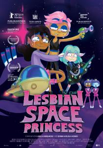 Poster "Lesbian Space Princess"