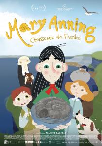 Poster "Mary Anning, chasseuse de fossiless"