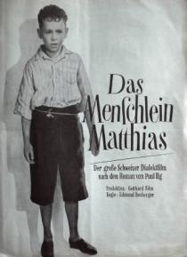 Poster "Das Menschlein Matthias"