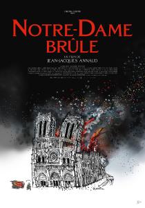 Poster "Notre-Dame brûle"
