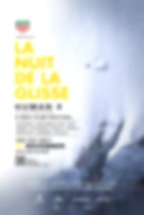 Poster "La Nuit de la Glisse: Human X"
