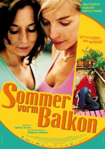 Poster "Sommer vorm Balkon"