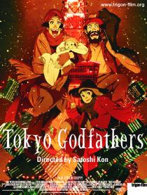Poster "Tokyo Godfathers (2003)"