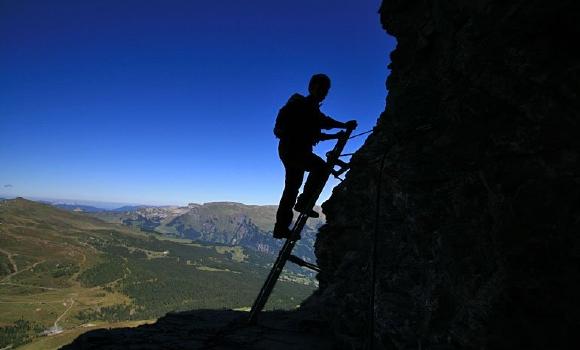 Eiger-Rotstock - Klettersteig mit Nordwandambience