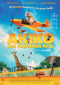 Poster "Akiko - der fliegende Affe"