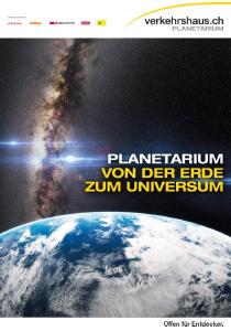 Poster "From Earth to the Universe"