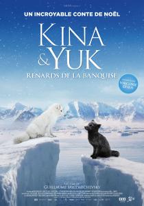 Poster "Kina & Yuk: renards de la banquise"