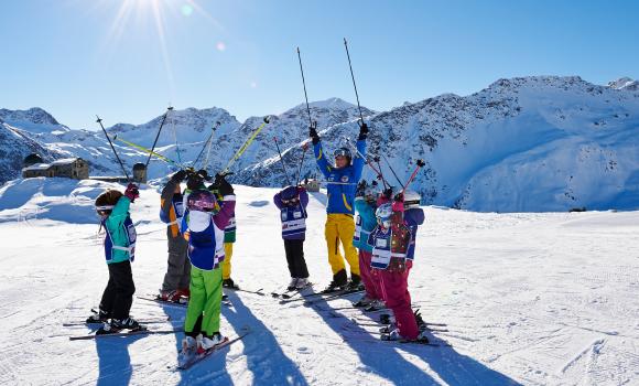 Ski school inclusive