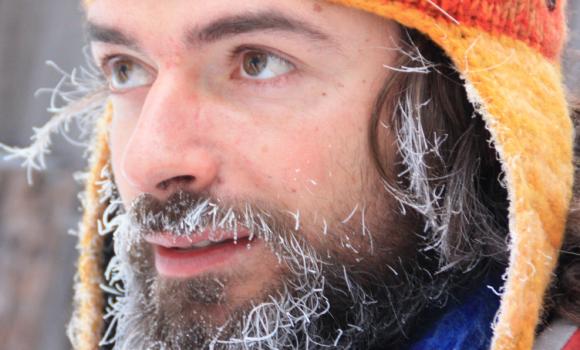 A winter’s night under the open sky