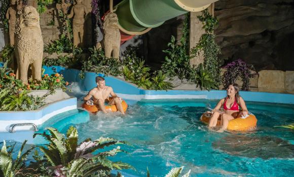 Fun in the water in Alpamare