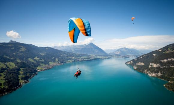 Paradise for adventure and paragliding