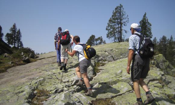 Hiking around Beatenberg