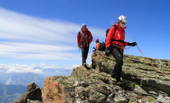 Nendaz rock-climbing and glacier hiking tours