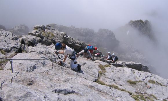 Rigidalstock - in the eldorado of via ferrata, Engelberg