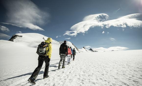 Climbing the Breithorn