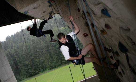 Rock Climbing Walls in Leysin