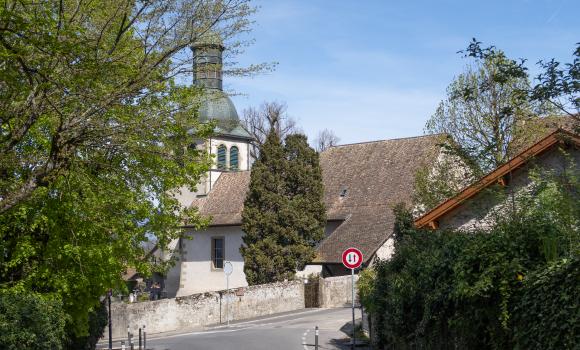 Promenade du côteau entre Arve et lac