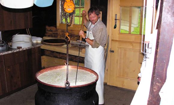 Alpine culture, alpine cheese-making Diemtigtal