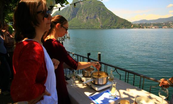 Culinary cruise on Lake Lugano