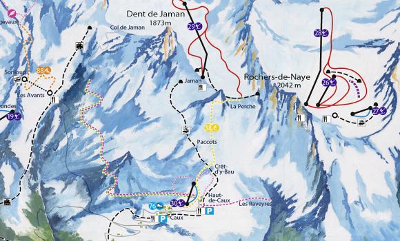 Rochers-de-Naye - Caux