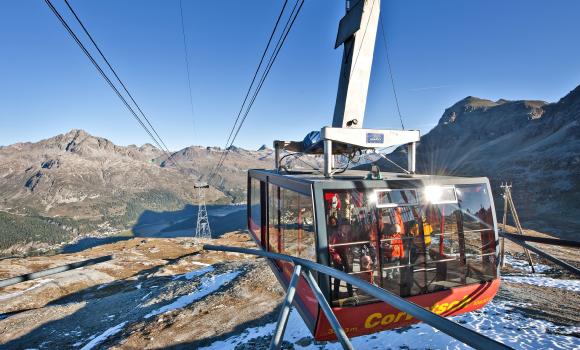 Piz Corvatsch and Furtschellas