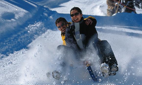 Tobogganing tip in Prättigau