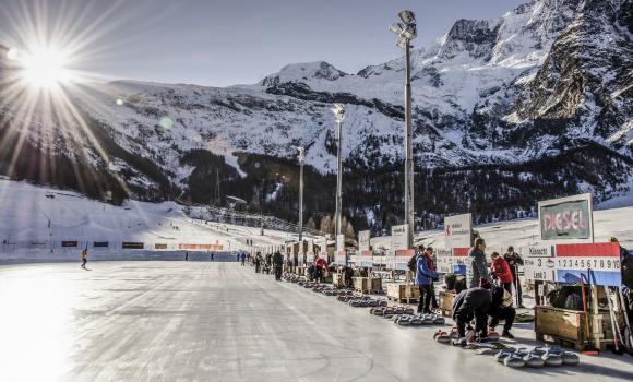 Curling in Saas-Fee