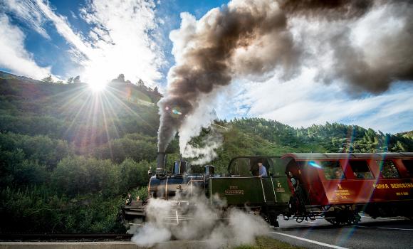 Full steam ahead over the Furka Pass