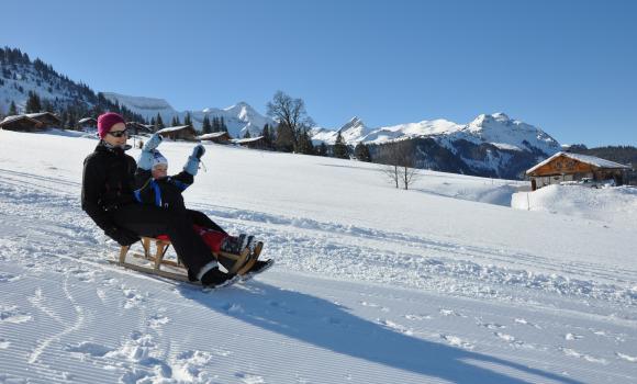 Toboggan ride with plenty of variety