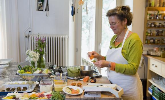 Wild plant cookery course in the Blenio Valley
