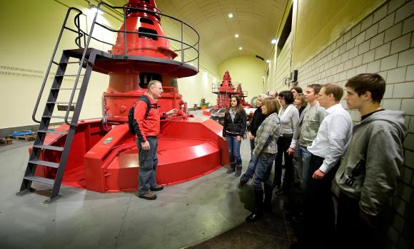 Visit the power plant „Electricity Production”