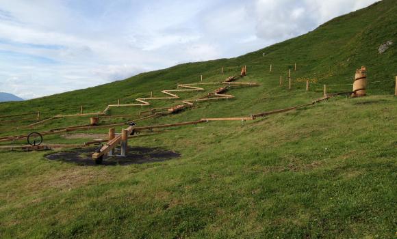 Fun for the kids at the Scharmoin Marmot Run and the LIKEaBIKE Park