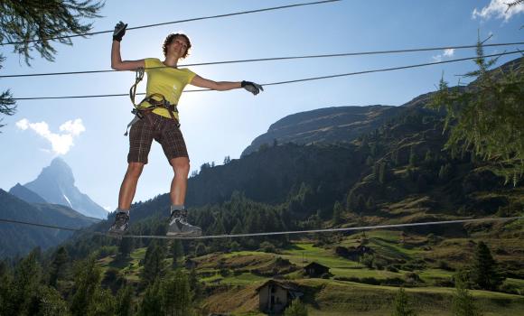 Forest Fun Park in Zermatt