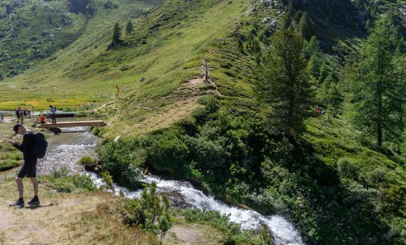 Chemin du Vallon de Réchy