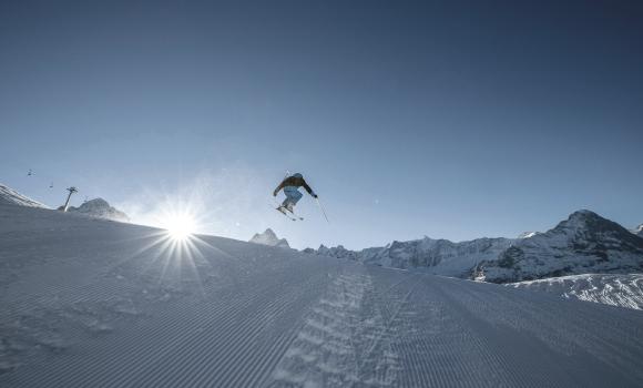 Who dares brave the Ski Cross Park?