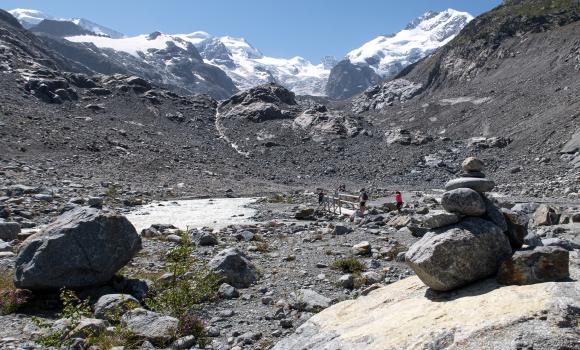 Aussichtsweg Morteratschgletscher