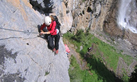 Kandersteg-Allmenalp via ferrata