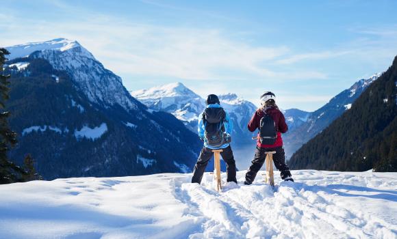 Sali in sella al Velogemel di Grindelwald 