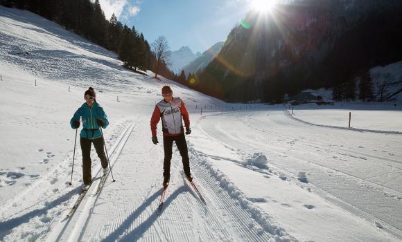 Piste de la vallée de la Jogne