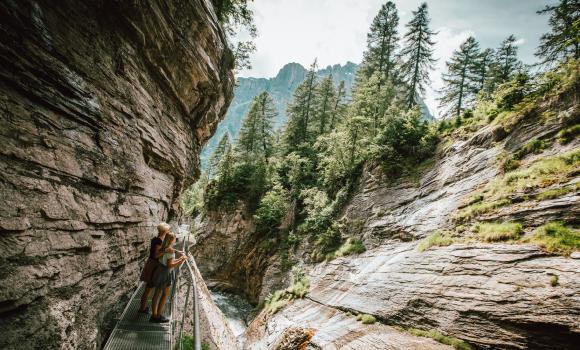 Gola della Dala – Passerella delle sorgenti termali