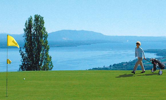 Golf nella regione del lago Lemano