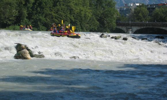 River rafting sull’Arve