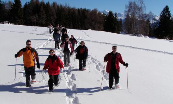 Divertente camminata con panorama stupendo