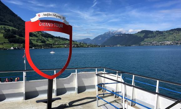 Postazione Fotografica Traghetto per Auto del Lago di Lucerna