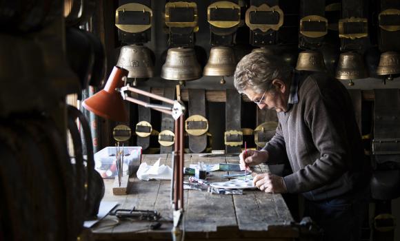 La fonderia di campane di Champéry